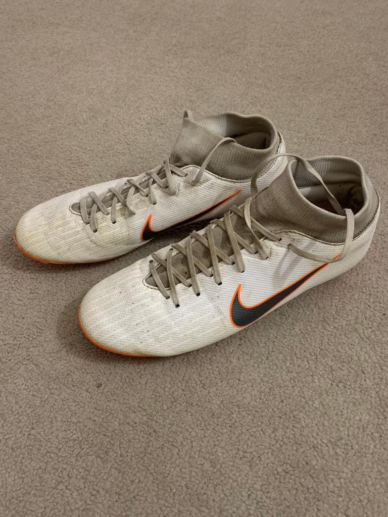 Pair of Nike Mercurial sock style 